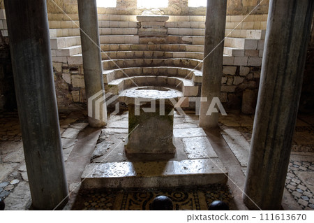 Altar of Church of St. Nicholas the Baptist miracle worker in Demre, Turkey Altar of Church of St. Nicholas the Baptist miracle worker in Demre, Turkey 111613670
