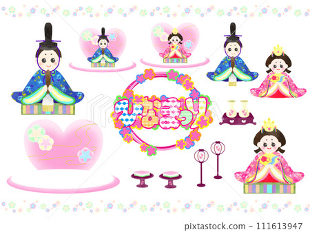Hinamatsuri Hina 娃娃水彩插圖集 Hinamatsuri Hina 娃娃水彩插圖集 111613947