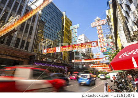 泰國曼谷農曆新年唐人街耀華力路 / 泰國曼谷 泰國曼谷農曆新年唐人街耀華力路 / 泰國曼谷 111616871
