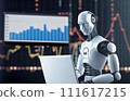 AI Trading. AI Robot on chatGPT generate analytic Trading chart.  111617215