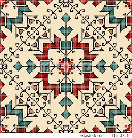 Bulgarian embroidery pattern 77 Bulgarian embroidery pattern 77 111618806