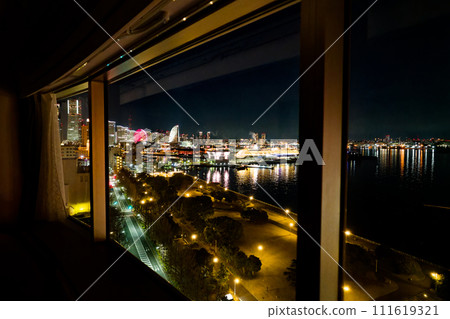 Night view of Minato Mirai Night view of Minato Mirai 111619321