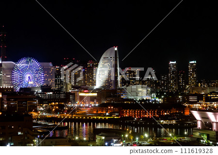港區未來的夜景 111619328