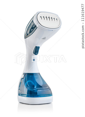 Steam iron isolated on a white background Steam iron isolated on a white background 111619477