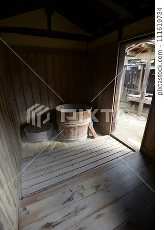 岡山縣高橋市，高橋備中，武士住宅舊折井家庭浴室 111619784