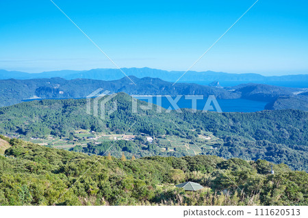 [大野山白樓展望台的風景] 鹿兒島縣南九州市榮長郡 111620513