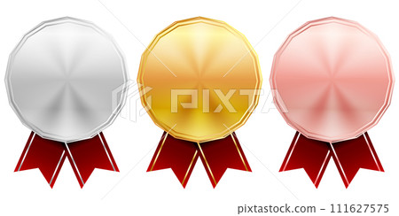 Medal ribbon gold yen icon Medal ribbon gold yen icon 111627575