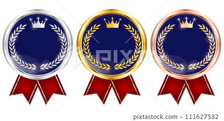 Medal ribbon gold yen icon Medal ribbon gold yen icon 111627582
