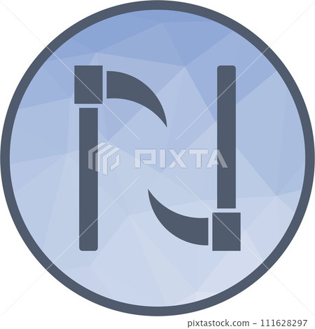 Kama icon vector image. 111628297