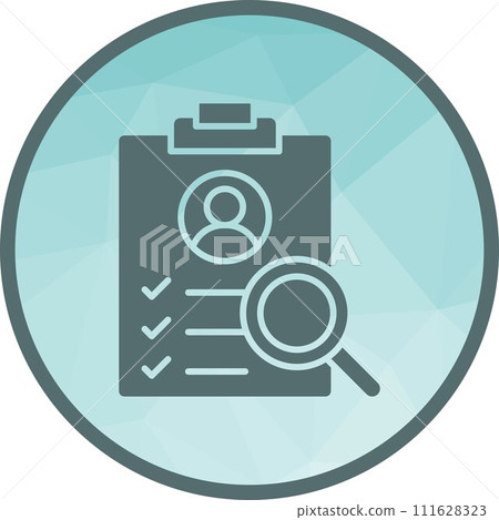 Job Analysis icon vector image. Job Analysis icon vector image. 111628323
