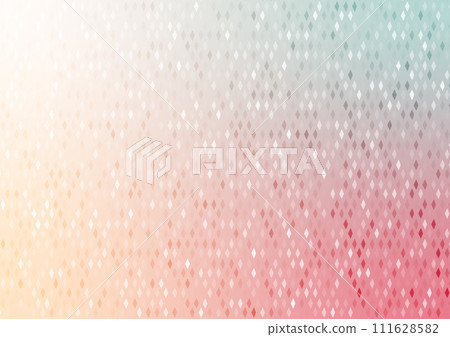 Geometric square Dimond soft red pattern pink background 111628582