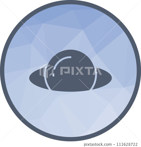 Hole icon vector image. 111628722