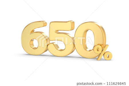 percent number offer in 3d 111629845
