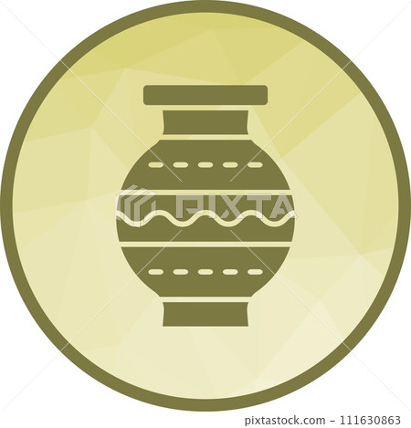 Amphora icon vector image. Amphora icon vector image. 111630863