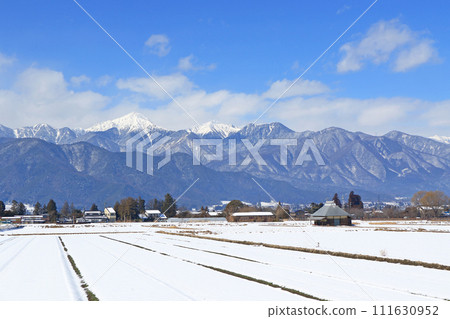 Snowy Azumino and Northern Alps 111630952
