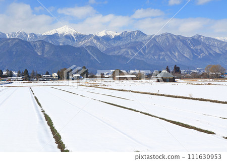 Snowy Azumino and Northern Alps 111630953