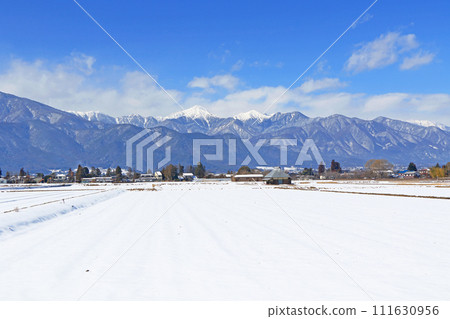 Snowy Azumino and Northern Alps 111630956
