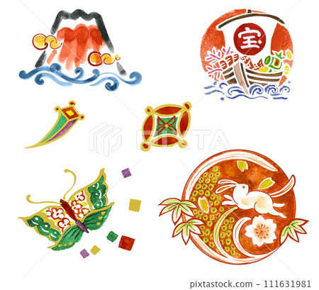 日式花紋 111631981