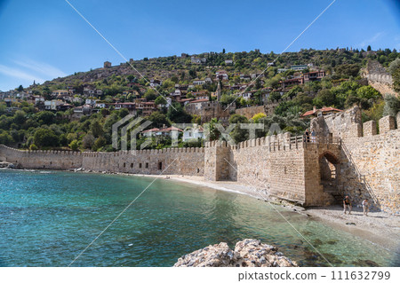 Kizil Kule Red Tower in Alanya, Antalya, Turkey 111632799