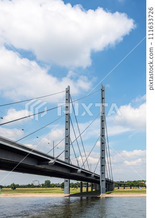 Bridge over the Rhine river in Dusseldorf Bridge over the Rhine river in Dusseldorf 111633726