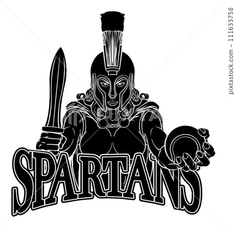 Spartan Trojan Gladiator Tennis Warrior Woman 111633758