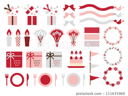 花盒等生日套裝材料 111635960