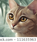 A cat staring at you 111635963