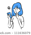 Worried, woman, lady 111636079