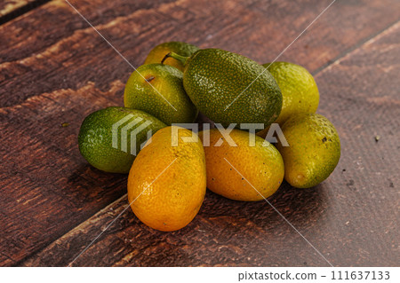 Natural organic sweet and sour Kumquat 111637133