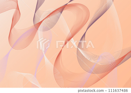 Abstract background in various shades of pink with wavy lines creates a dynamic and visually engaging composition Abstract background in various shades of pink with wavy lines creates a dynamic and visually engaging composition 111637486