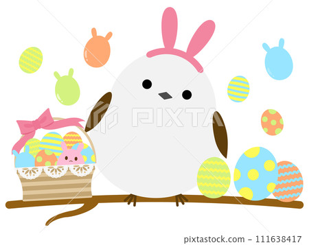 享受復活節的長尾飛蛾的圖標 111638417