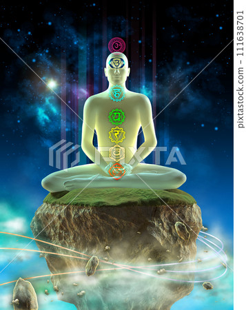 Deep meditation 111638701