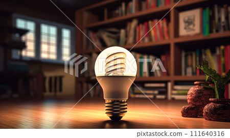Light bulbs and trees energy saving concepts and investments in eco business Light bulbs and trees energy saving concepts and investments in eco business 111640316
