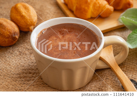 Winter tea time cafe mocha Winter tea time cafe mocha 111641410