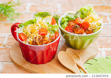 cup taco rice cup taco rice 111641454