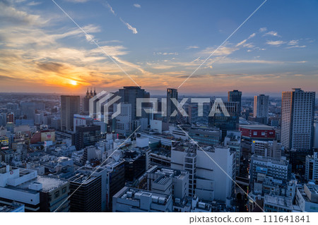[Kanagawa Prefecture] Kawasaki downtown, dusk 111641841