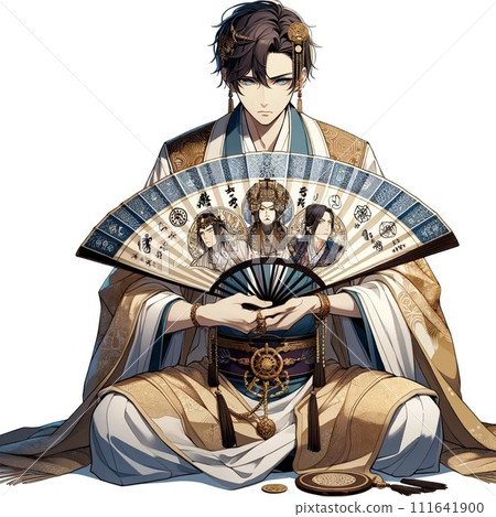 Utamaro's handsome fortune teller 111641900
