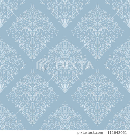 Classic Seamless Vector Fine Pattern With Arabesques Classic Seamless Vector Fine Pattern With Arabesques 111642061