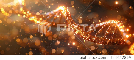 an image of dna strands 111642899