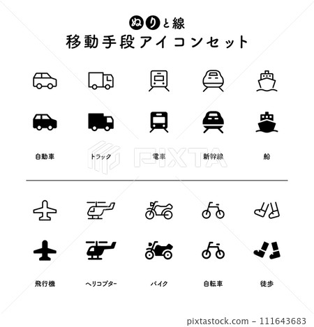 交通圖示集 111643683