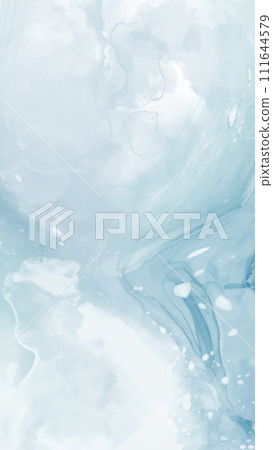 Elegant banner template design with color paint. 111644579