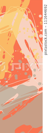 Abstract color hand drawn backgrounds for design. 111644692