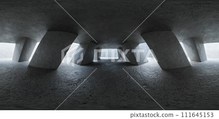 An Illuminated Passage: A Long Tunnel With a Light at the End 360 panorama vr environment map An Illuminated Passage: A Long Tunnel With a Light at the End 360 panorama vr environment map 111645153