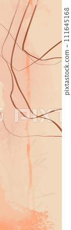 Creative minimalist hand painted illustrations for wall decoration. Creative minimalist hand painted illustrations for wall decoration. 111645168