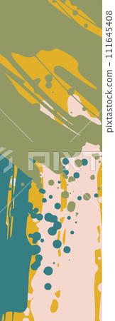 Abstract color hand drawn backgrounds for design. 111645408