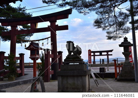 Torii of Shirahige Shrine, Takashima City 111646081