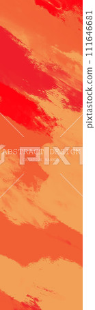 Abstract Red Orange paint Background. Vector illustration design 111646681