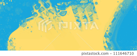 Abstract Blue Yellow paint Background. Vector illustration design Abstract Blue Yellow paint Background. Vector illustration design 111646710