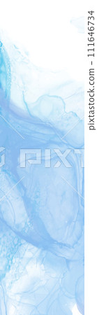 Elegant banner template design with color paint. 111646734