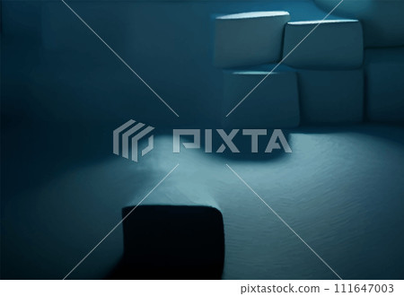 Abstract background modern futuristic graphic. Blue light background. Abstract background modern futuristic graphic. Blue light background. 111647003